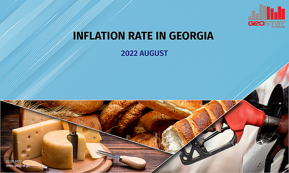 Inflation Rate in Georgia, August 2022
