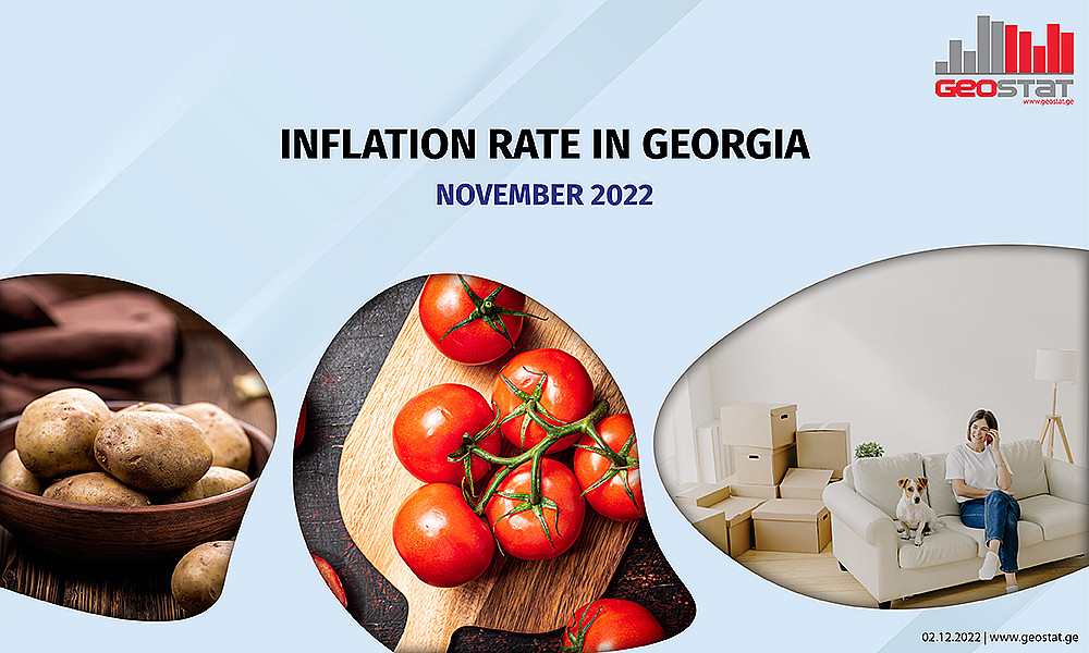 Inflation Rate in Georgia, November 2022
