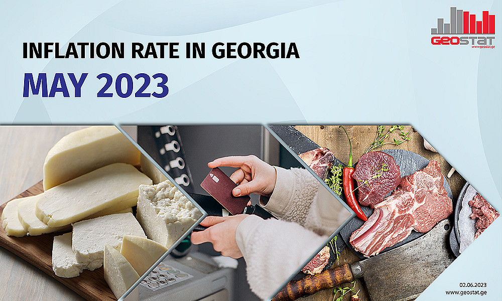 Inflation Rate in Georgia - May 2023